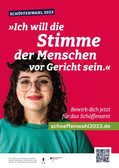 Poster Schöffenwahl 2023