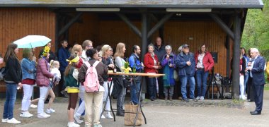Begrüßung von Herrn Landrat Schnur am Ehrenamt-Dankeschön-Tag in Landkern.