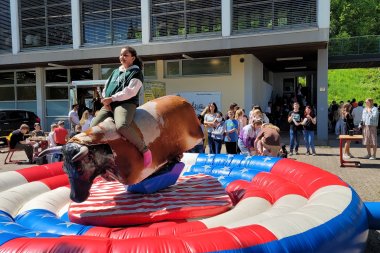 Bullriding Schulfest