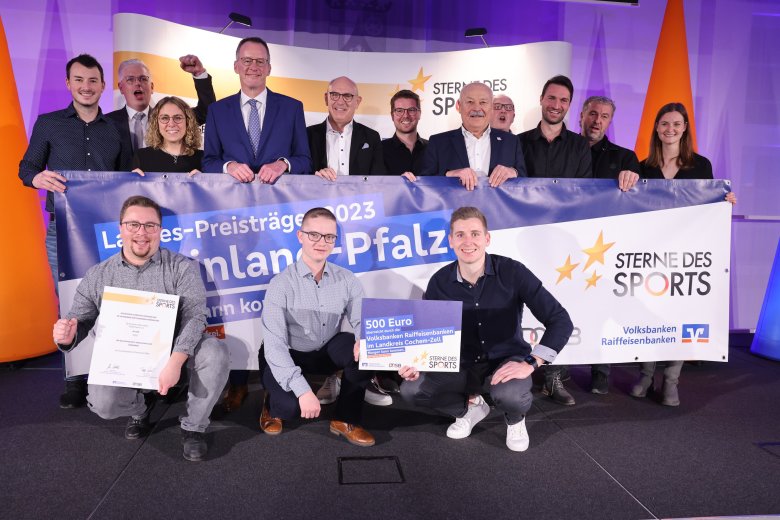 Der SV Kaifenheim freut sich über die erneute Auszeichnung bei den Sternen des Sports