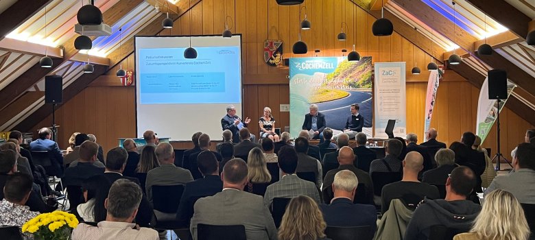 Podiumsdiskussion zu den Zukunftsperspektiven des Landkreises Cochem-Zell