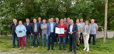 Gruppenbild der Abschlussveranstaltung ZCD in Sosberg