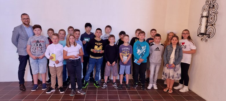 Klassenfoto neue Fünftklässler