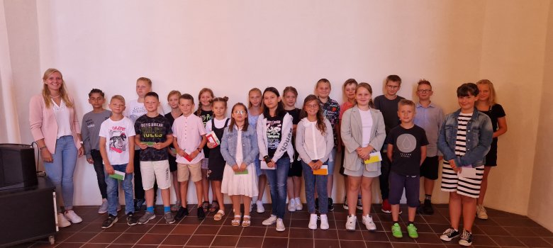 Klassenfoto neue Fünftklässler