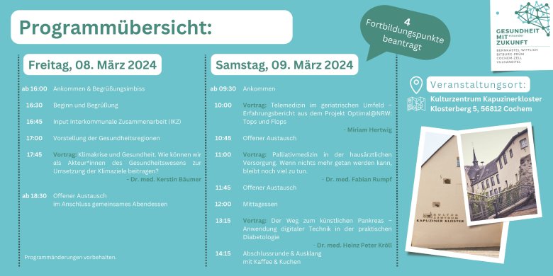 Flyer Ärztetagung März 2024 im Kapuzinerkloster Cochem 2