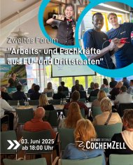 Flyer Zweites Fachkräfteforum 
