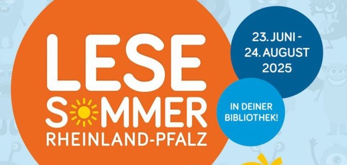 Plakat Lesesommer + Vorlesesommer 2025