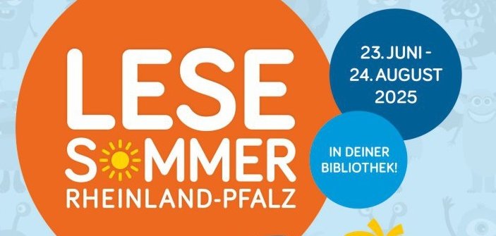 Plakat Lesesommer + Vorlesesommer 2025 Plakat Lesesommer + Vorlesesommer 2025