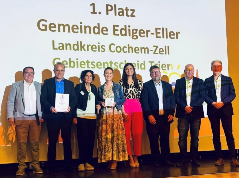 Foto: Siegerfeier Gebietsentscheide in Landstuhl 