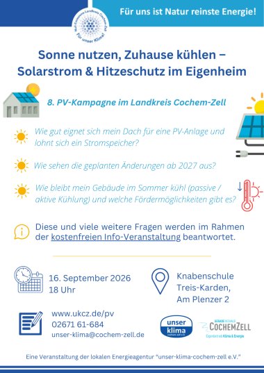 Sonne nutzen, Zuhause kühlen – Solarstrom und Hitzeschutz im Eigenheim Sonne nutzen, Zuhause kühlen – Solarstrom und Hitzeschutz im Eigenheim