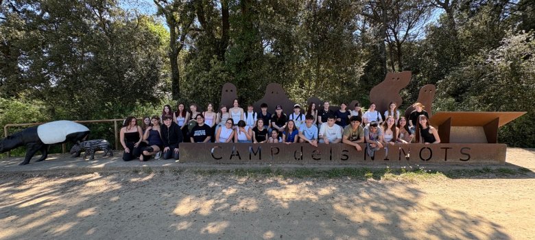 Gruppenbild der Schüler und Schülerinnen der Caldes de Malavella und Realschule plus und FOS Kaisersesch