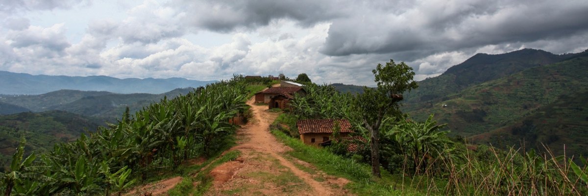 Landschaft Ruandas Landschaft Ruandas