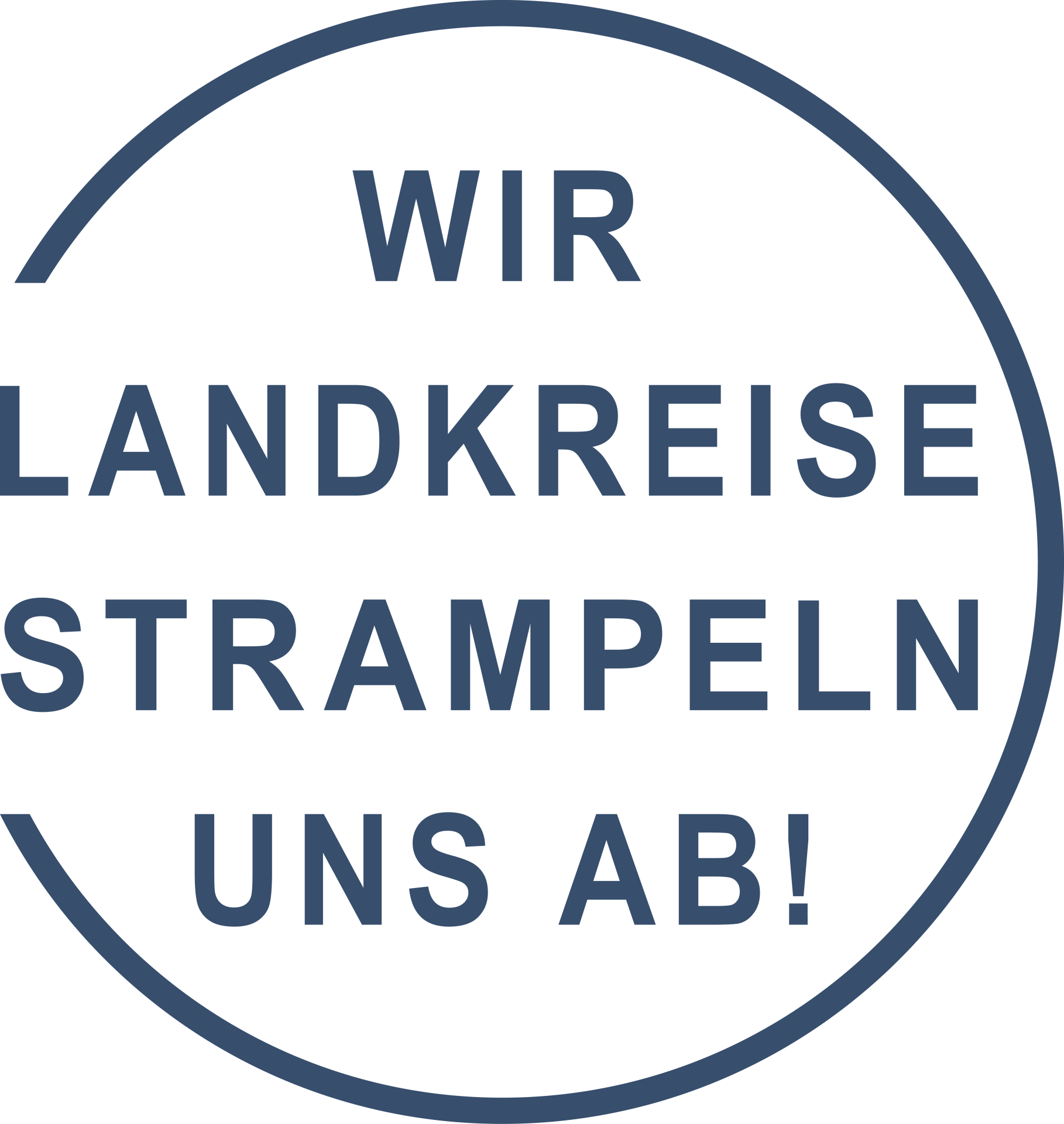 Wir Landkreise strampeln uns ab