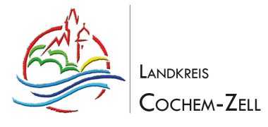 Dargestellt ist das Logo der Kreisverwaltung Cochem-Zell.