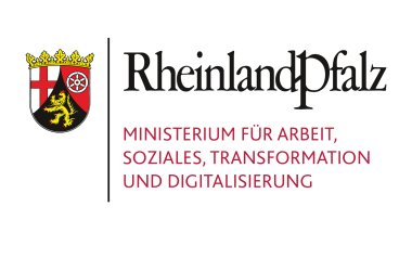 Logo des Ministeriums für Arbeit, Soziales, Transformation und Digitalisierung Rheinland-Pfalz