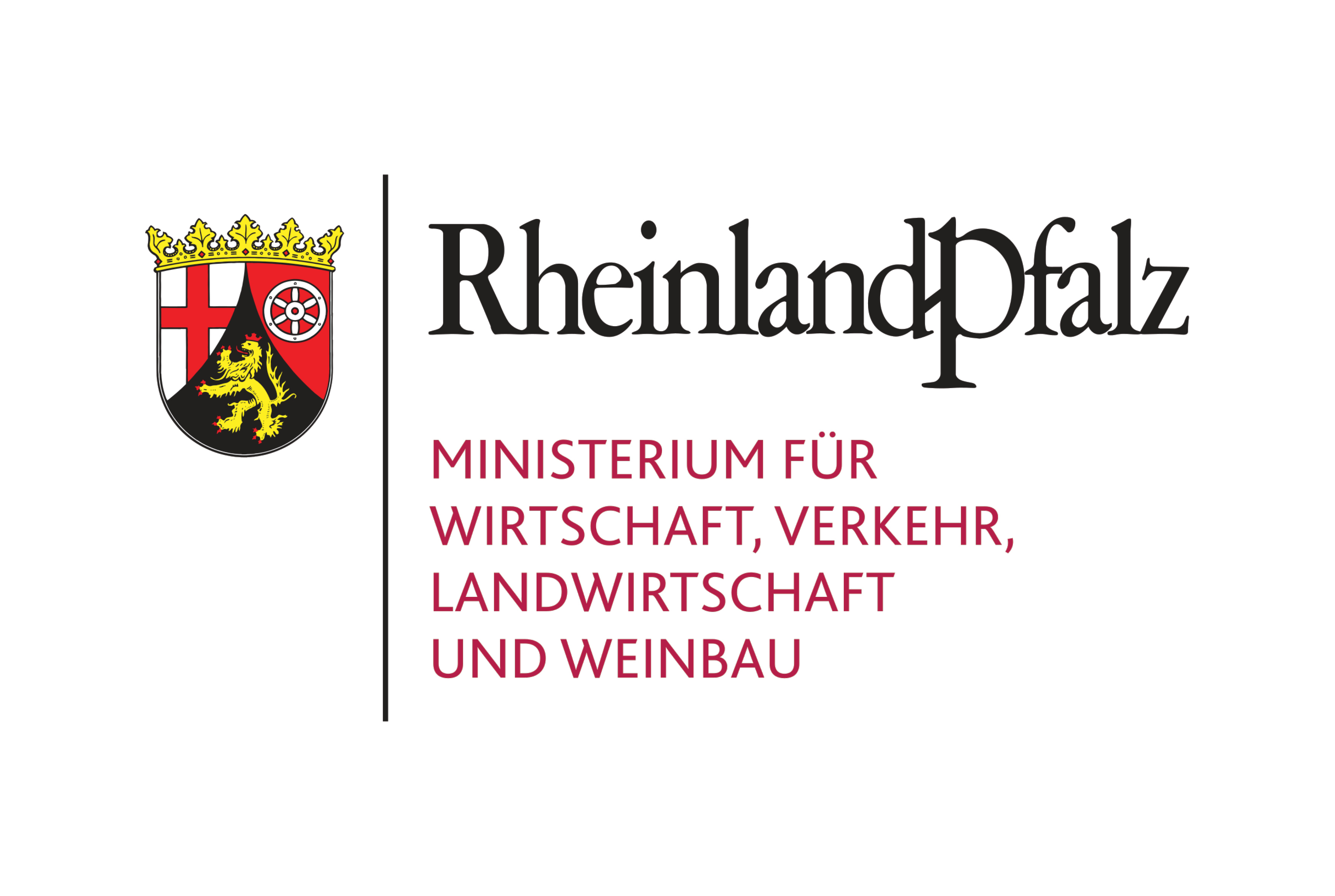 Logo des Ministeriums für Wirtschaft, Verkehr, Landwirtschaft und Weinbau Rheinland-Pfalz