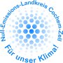 Dargestellt ist das Logo des Null-Emissions-Landkreises Cochem-Zell.