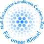Dargestellt ist das Logo des Null-Emissions-Landkreises Cochem-Zell.