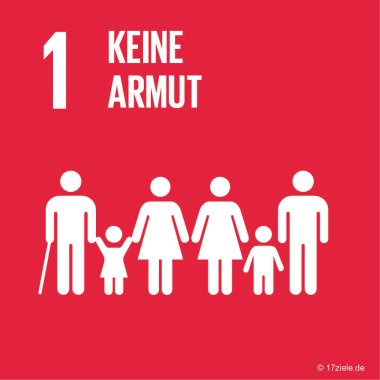 SDG-Logo Keine Armut