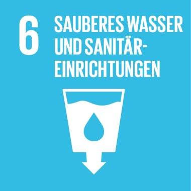SDG-Logo Sauberes Wasser