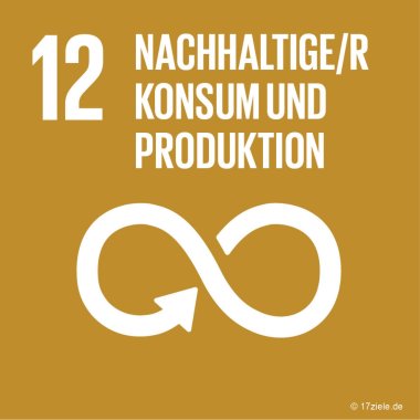 SDG-Logo Nachhaltige/r Konsum und Produktion