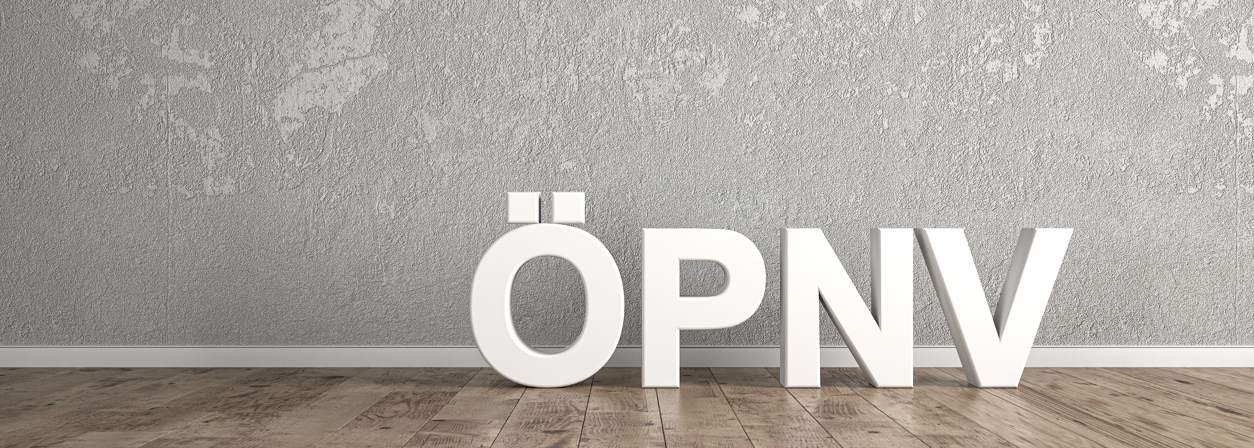 ÖPNV Schriftzug für Homepage