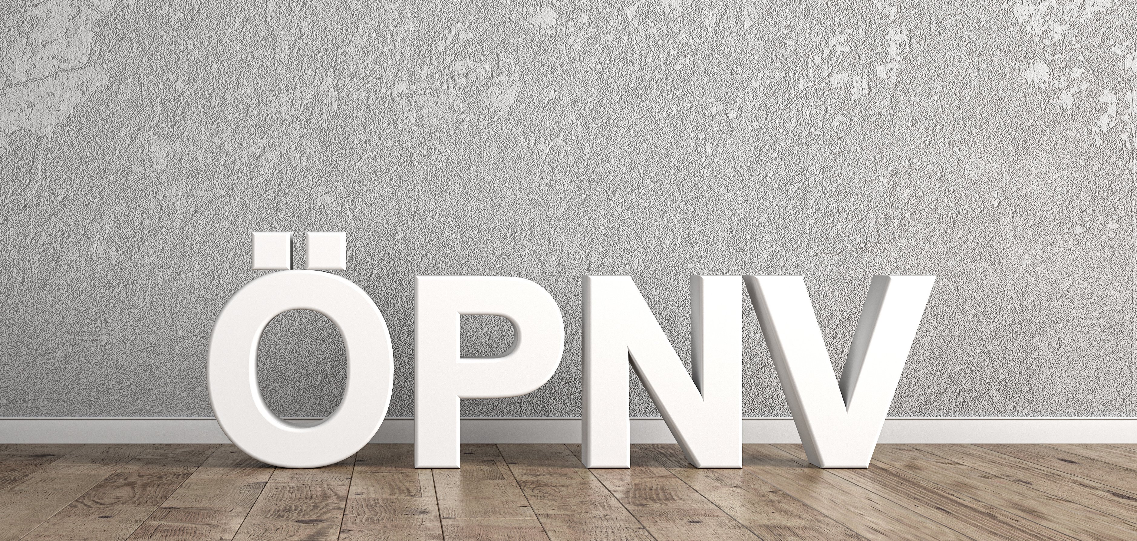 ÖPNV Schriftzug für Homepage