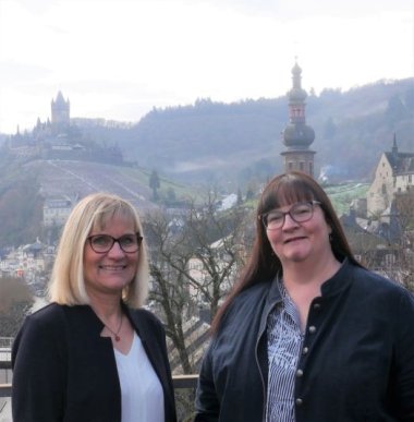 Die beiden Gemeindeschwestern plus: Margit Klein und Diana Scholten-Schwab.