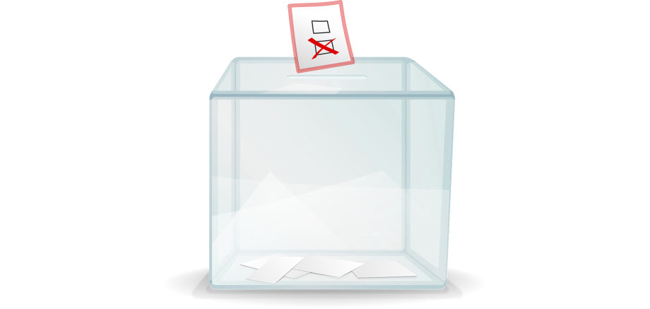 Durchsichtiger Wahlbehälter Durchsichtiger Wahlbehälter