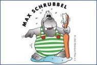 Maskottchen Max Schrubbel 