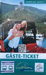 VRM-Gästeticket Fahrplan Gäste-Ticket Fahrplan-Flyer